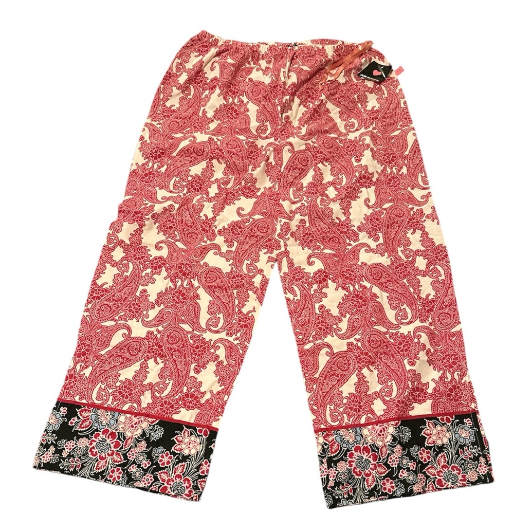 XL Joe Boxer Flannel Paisley PJ Pants